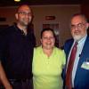 Wendy and Gus with Stanton Friedman at UFO Festival, Roswell, NM. Stanton Friedman is a professional Ufologist who  is the original civilian investigator of the Roswell incident. 