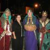 Wendy with the 3 Wisemen at La Posada for City of McAllen