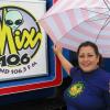 DJ Wendy Lopez about to go on air for Mix 106 in Roswell, NM